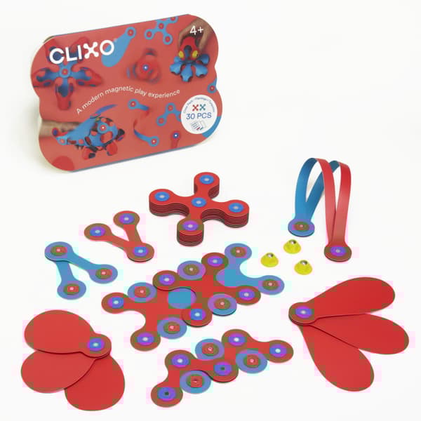 Clixo Crew Pack 30 stk pink/blå