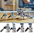 Miniatyrbillede 4 af 6: Lego Star Wars 75345 Fighting Pack of the Troopers -klonen från 501st Legion, Toy With Canon
