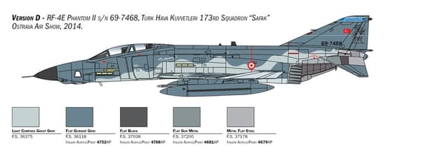 ITALERI 1:48 - F-4E/F Phantom II