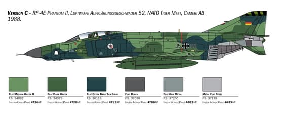 ITALERI 1:48 - F-4E/F Phantom II