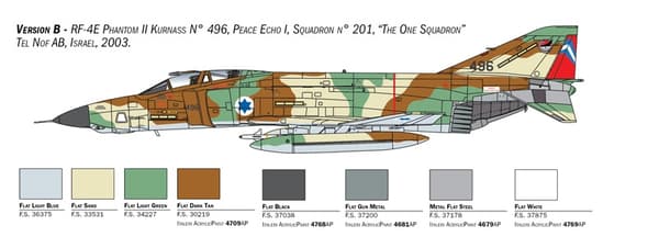 ITALERI 1:48 - F-4E/F Phantom II
