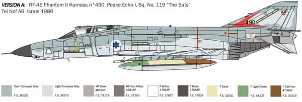 ITALERI 1:48 - F-4E/F Phantom II