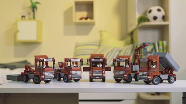 Fischertechnik Advanced Trucks 5-i-1 (390 delar)