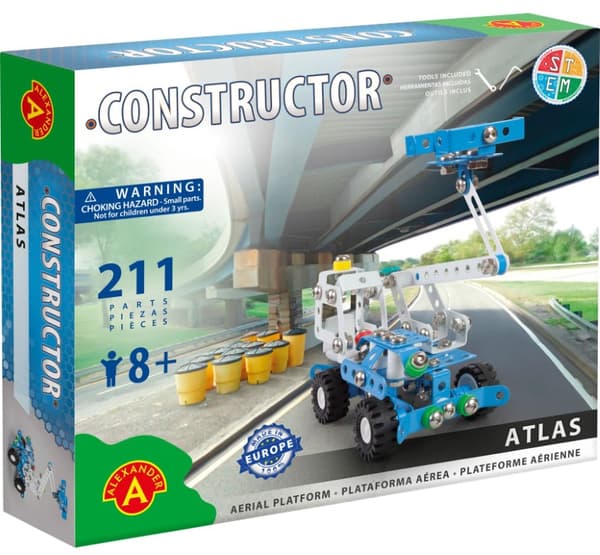 Kran Metallkonstruktion Byggsats - Atlas
