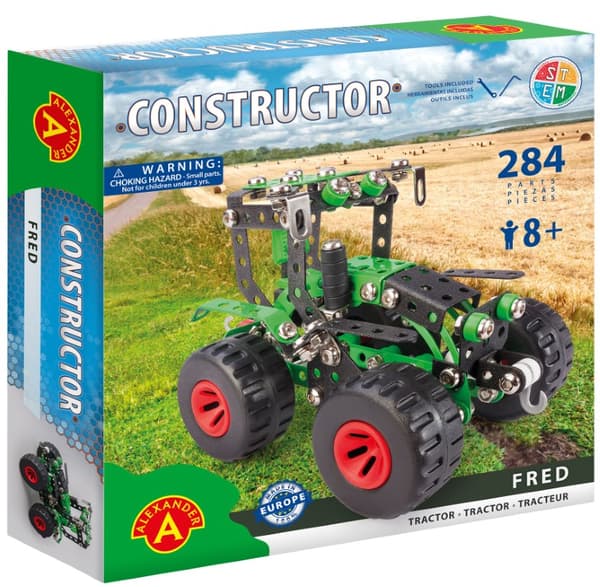 Traktor Metallkonstruktion Byggsats - Fred
