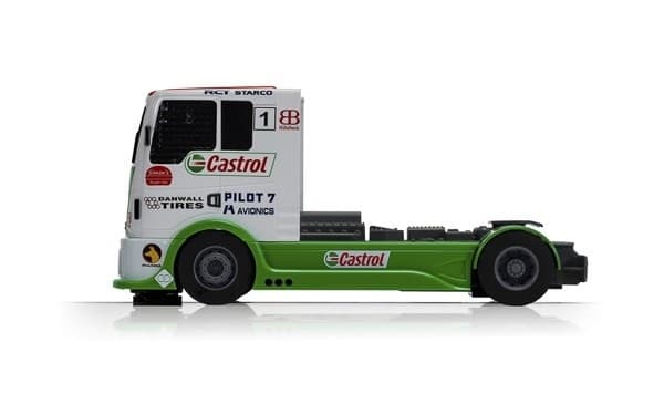 Racing Truck - Rød &amp; Grønn &amp; Hvit