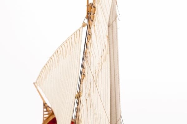 1:80 LE MARTEGAOU - Wooden hull