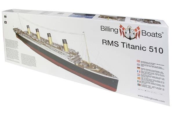 Billing Boats 1:144 RMS Titanic Complete -Wooden hull
