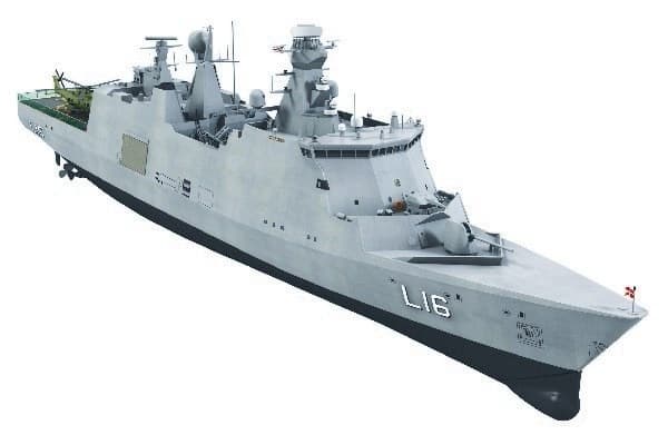 Billing Boats 1:100 Absalon DK -Plastic hull -L16 / L17 decals