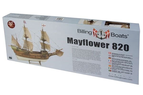 Billing Boats 1:60 Mayflower -Wooden hull