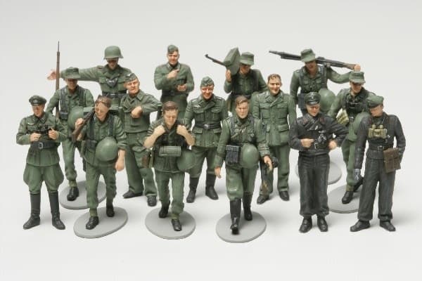 Tamiya 1/48 Tysk infanteri på manøvre