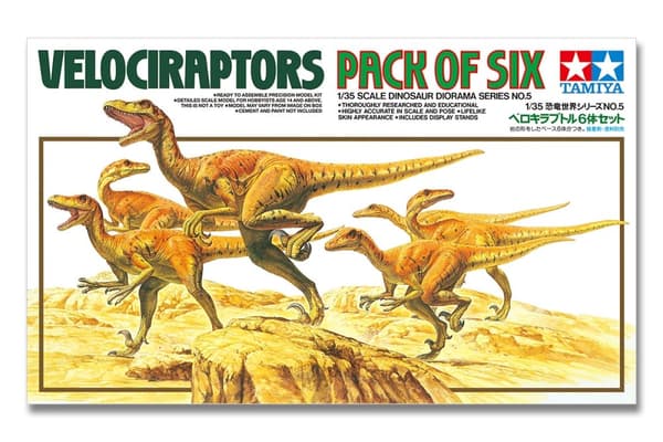 Tamiya 1/35 Velociraptors