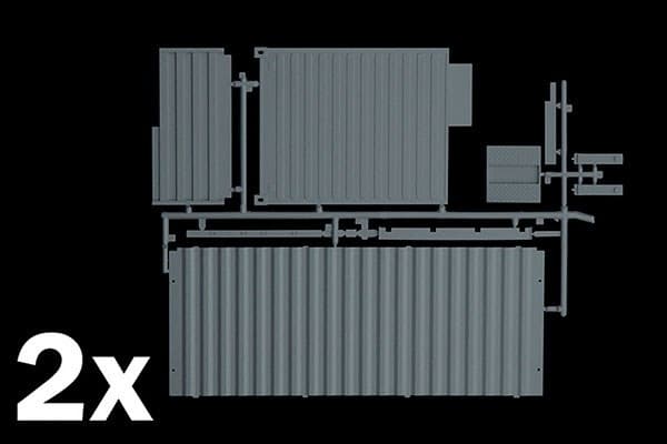 ITALERI 1:24 Shipping container 20ft