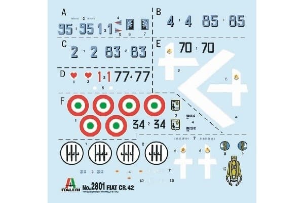 ITALERI 1:48 Fiat CR.42 ''Falco''