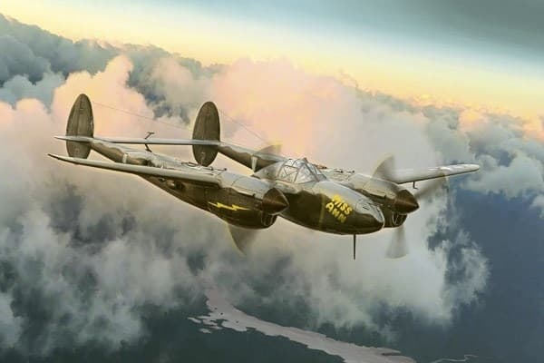 ITALERI 1:72 Lockheed P-38J ''Lightning''
