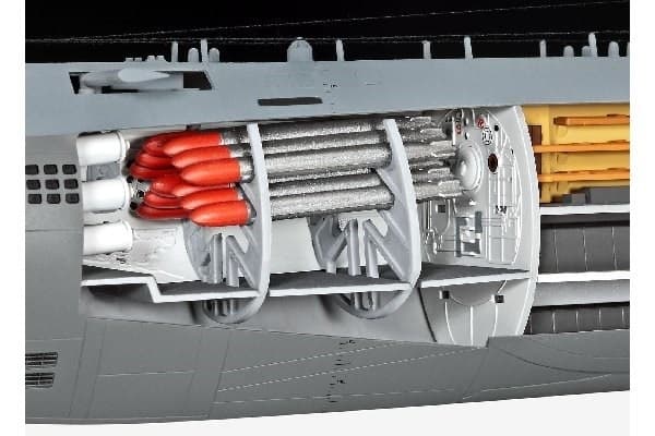 Revell U-Boat XXI Type w, Interieur