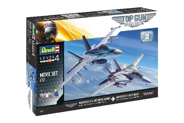 Revell 1:72 Gift Set 'Top Gun 2 Movie Set