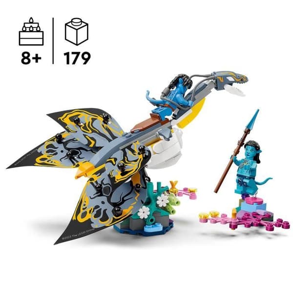LEGO® Avatar 75575 Discovery of the Ilu, leksak, med minifigurer, The Way of the Water