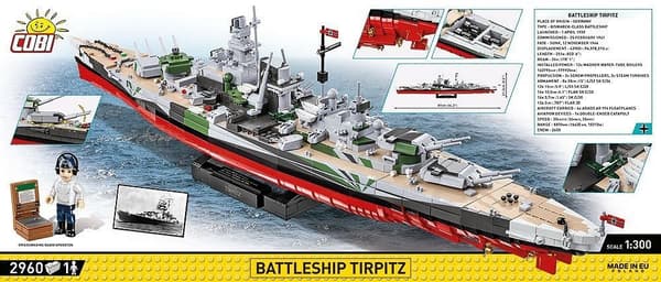 Cobi Battleship Tirpitz - Executive Edition