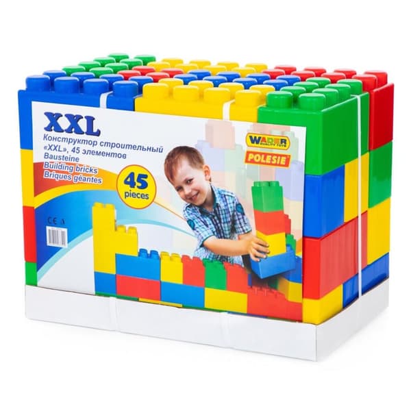 Polesie XXL byggklossar 45 delar