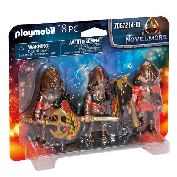 Playmobil 70672 Novelmore Burnham Raiders 3 delar