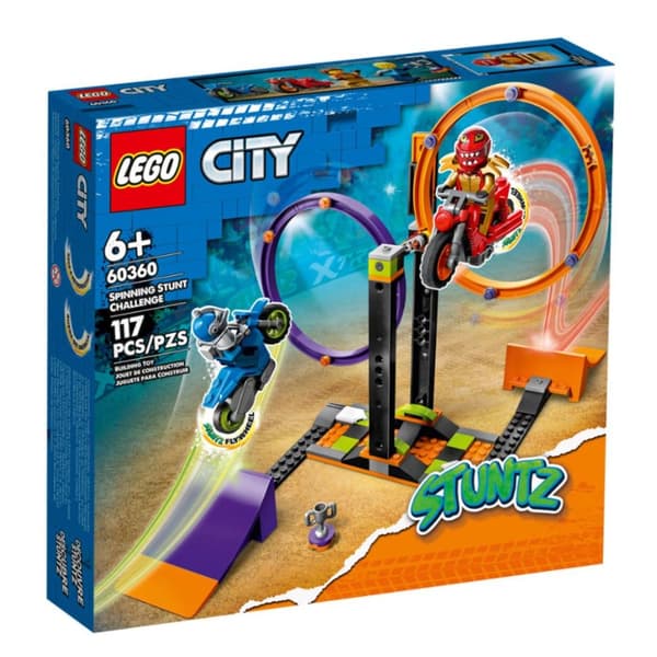 Lego City Stuntz 60360 Spinning Stunt Challenge