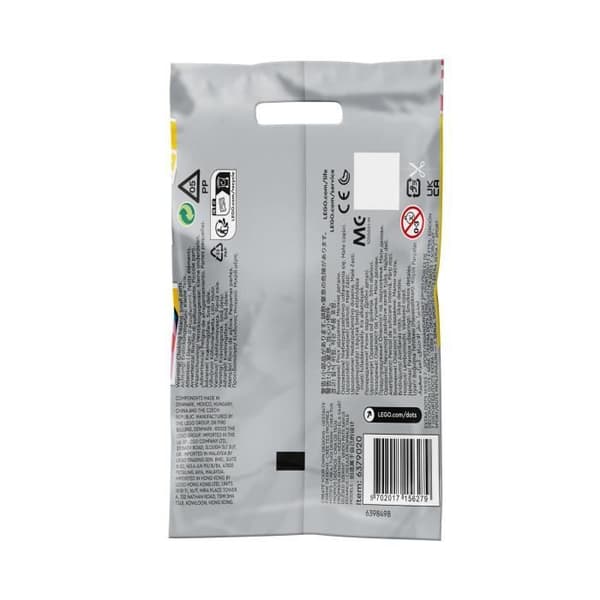 LEGO® 41958 DOTS dekorationsplattor DOTS - serie 7, väska, obegränsade kombinationer för armband, rum eller väska, presentidé