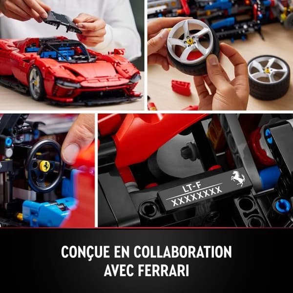 LEGO® Technic 42143 Ferrari Daytona SP3, modellbil, byggbar modell, vuxna