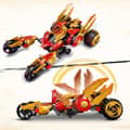 Miniatyrbild 3 av 6: LEGO NINJAGO 71773 Kai's Golden Dragon Off-Roader leksaksbil för barn