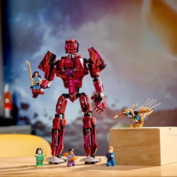 LEGO® 76155 Marvel Eternals i Arishems skugga, byggsats för superhjälte för barn från 7 år och uppåt