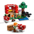 Miniatyrbild 3 av 6: LEGO® 21179 Minecraft Svamphuset, byggleksaksset för barn från 8 år, presentidé, med minifigurer