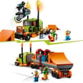 Miniatyrbild 4 av 6: LEGO® 60294 City Stuntz Stuntshowlastbilen, tillbakadragande motorcykel, handfat, byggleksak för barn
