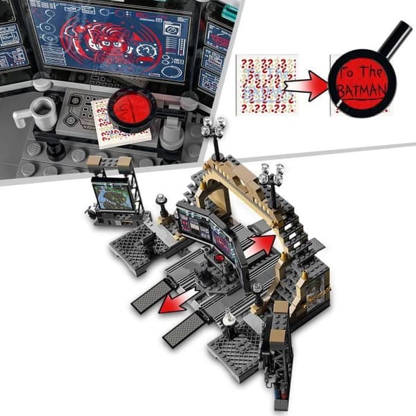 LEGO® 76183 DC Batman Batcave: Clash of the Rphinx, leksaksmotorcykel för barn över 8 år, med Catwoman och Alfred