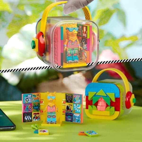 LEGO® 43105 VIDIYO™ Party Lama BeatBox Music Video Maker, Musical Toy with Lama, Augmented Reality Set App