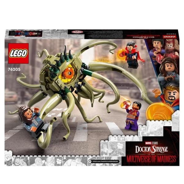 LEGO® 76205 Marvel Attack on Gargantos, Dr. Strange Building Toy with Octopus Monster för barn 8+