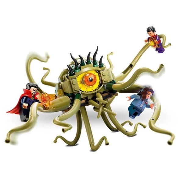 LEGO® 76205 Marvel Attack on Gargantos, Dr. Strange Building Toy with Octopus Monster för barn 8+