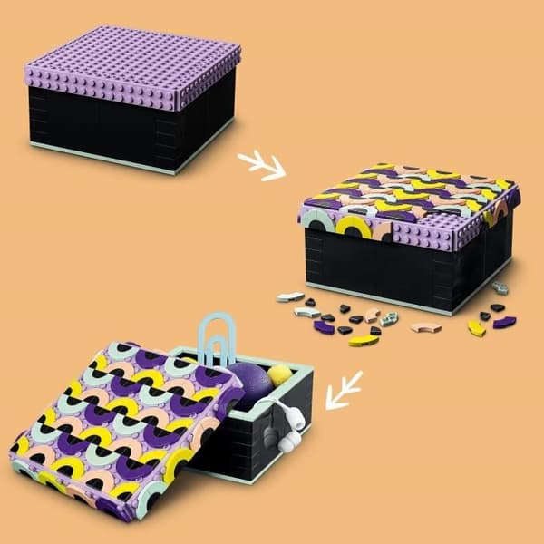 LEGO® 41960 DOTS The Big Box, hantverksaktivitet för att skapa förvaringsutrymme för barnrummet, från 6 år