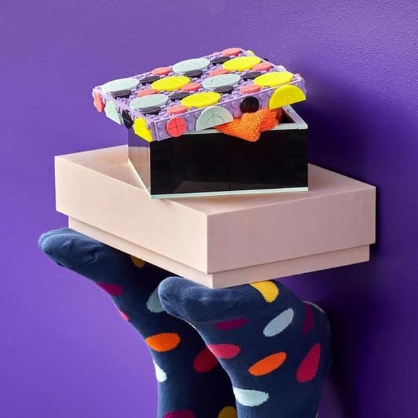 LEGO® 41960 DOTS The Big Box, hantverksaktivitet för att skapa förvaringsutrymme för barnrummet, från 6 år