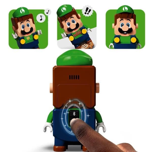 LEGO® 71387 Super Mario startpaket Luigis äventyr, interaktivt byggspel