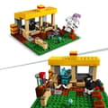 Miniatyrbild 3 av 4: LEGO® 21171 Minecraft™ leksaksgårdsstall med skelettryttare minifigur, flick- och pojkleksak