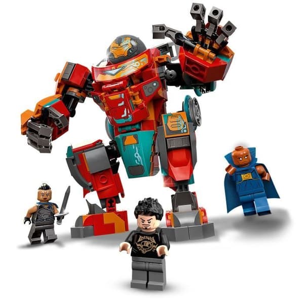 LEGO® 76194 Marvel Tony Starks Iron Man Sakaaran rustning, Marvel-minifigur för barn från 8 år