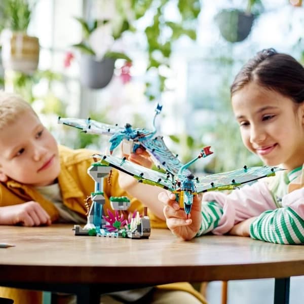 LEGO Avatar Jake och Neytiris första bansheeflygtur