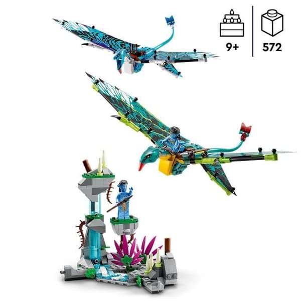 LEGO Avatar Jake och Neytiris första bansheeflygtur