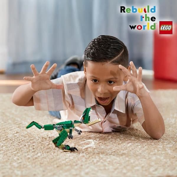 LEGO® Creator 3-i-1 31058 Hård dinosaurie, byggleksak, dinosauriefigur