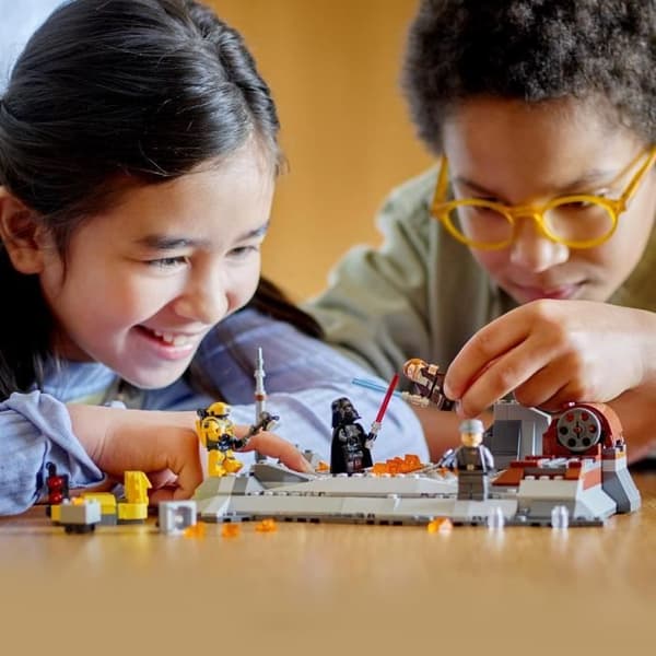 LEGO® 75336 Star Wars Obi-Wan Kenobi vs. Darth Vader, minifigurer, ljussabel och sprängpistol, för åldrarna 8 och uppåt