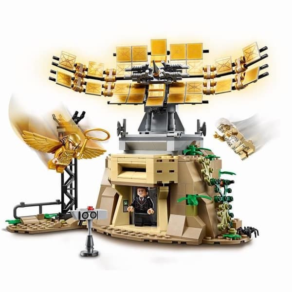 LEGO® DC Comics Super Heroes™ - Wonder Woman™ vs Cheetah 76157 - Högteknologisk bunker och roterande sändartorn
