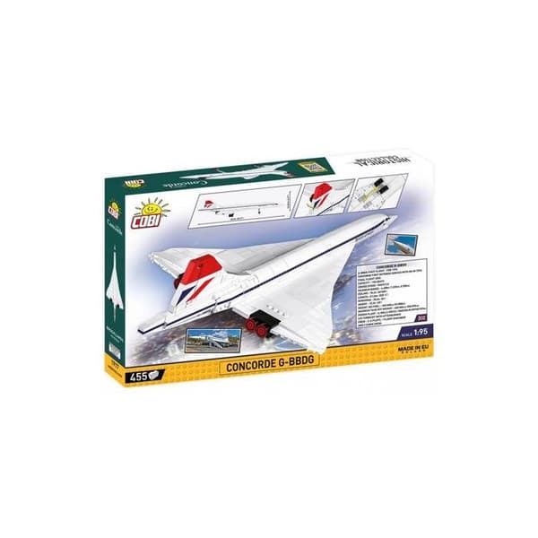 Byggspel - Concorde Concorde - 455 stycken Cobi