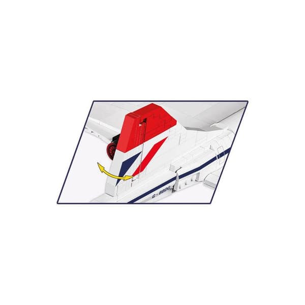 Byggspel - Concorde Concorde - 455 stycken Cobi
