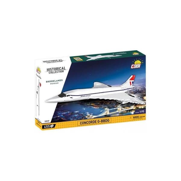Byggspel - Concorde Concorde - 455 stycken Cobi