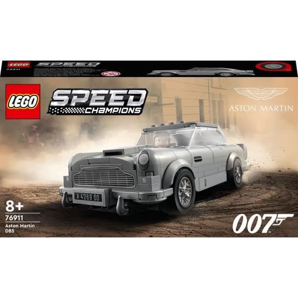 LEGO Speed Champions 76911 007 Aston Martin DB5, leksak, modellbil, James Bond